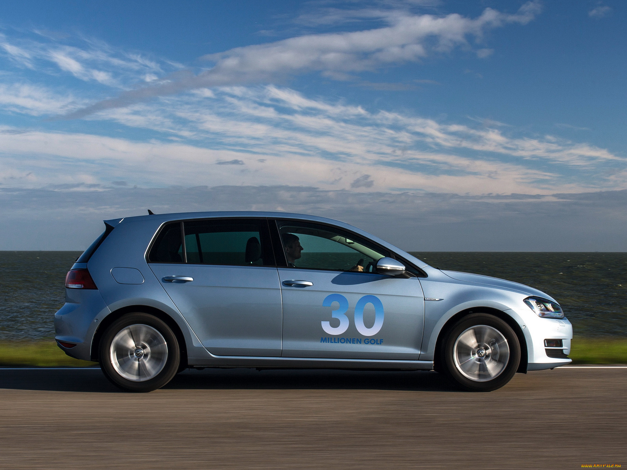 , volkswagen, bluemotion, golf, tdi, typ, 5g, 5-door